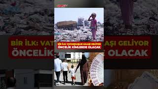 Türkiyede Bir Ilk, Vatandaşlık Maaşı Uygulamasına Geçiliyor