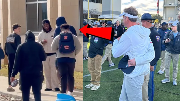 Lane Kiffin HEATED Altercation w/ Ole Miss Players & Coaches After Leaving For LSU