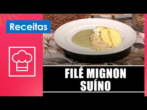 Aprenda filé mignon suíno com o chef Ruann Bravo – 12/03/26