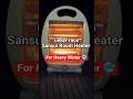 sansui room heater 800 watt review 😱 | room heater best quality and price | sansui room heater
