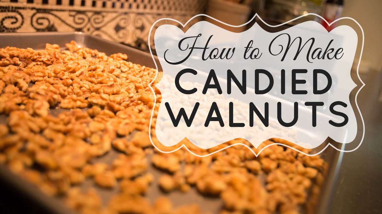 How to Make Candied Walnuts - YouTube