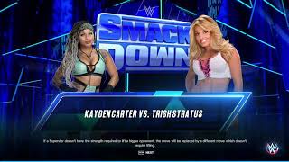 WWE2K23 Kyden Vs Trish Gameplay Match & News - Hindi Commentary