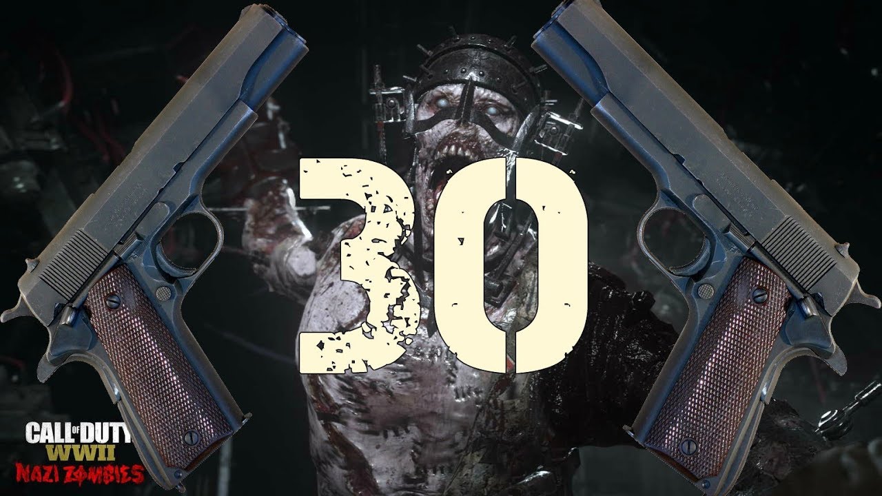 Getting to Round 30 With Starting Weapons Only! Part 1 | Call of Duty ...
