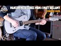 No talkingjust tones  manson meta series mbm1 matthew bellamy signature guitar starlight silver