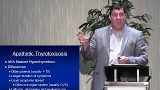Apathetic Thyrotoxicosis - AMS