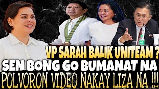 OMG S3N BONG-GO BUMANAT NA❗️POLVORON VIDEO NAKAY LIZA NA❓️