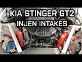 Kia Stinger GT2 Injen Short Ram Intake Installation (Wrinkle Red)