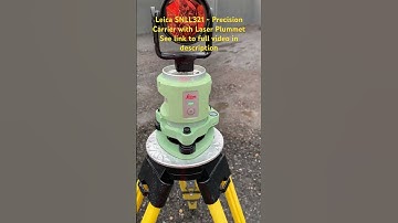 Leica SNLL321 - Laser Plummet #leicageosystems #surveyor #surveying #engineering #love