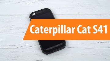 Распаковка Caterpillar Cat S41 / Unboxing Caterpillar Cat S41