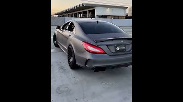 Mercedes benz CLS exhaust 6.3