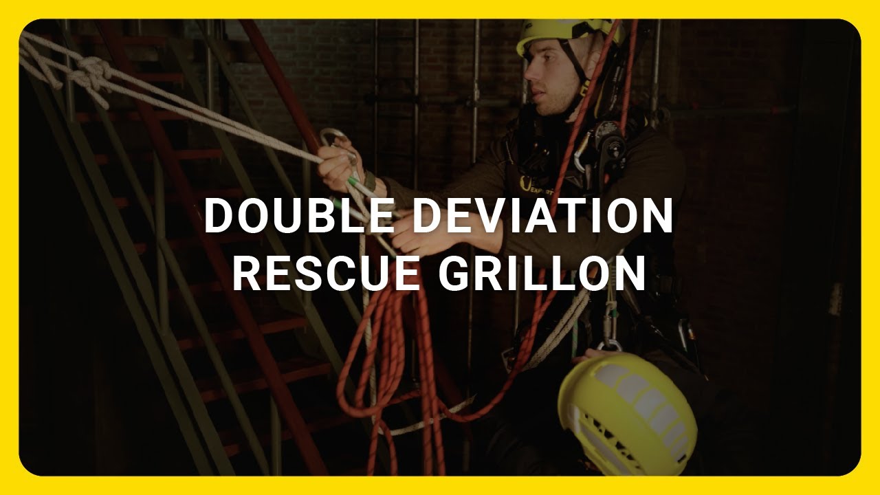 Double deviation rescue grillon Rope Access [Instructievideo] YouTube