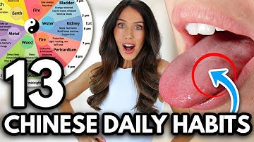 13 *CHINESE* Daily Habits That Will CHANGE YOUR LIFE!