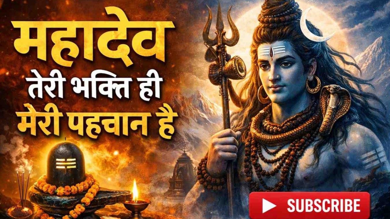 महादेव तेरी भक्ति ही मेरी पहचान है | New Mahadev Bhajan 2026 | Har Har Mahadev | Shiv Bhajan |