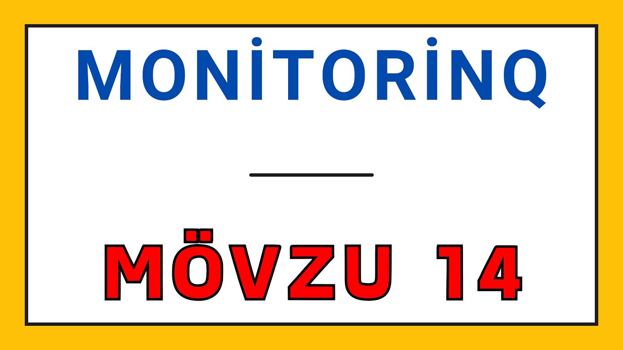 4-cü sinif Monitorinq dərsləri l Adi kəsrlər | Nail Sadigov