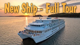 American Eagle Ship Tour & Cruise Ship Review  American Cruise Lines