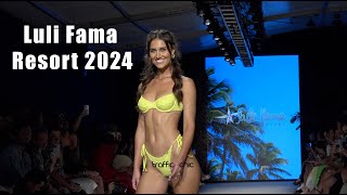 Luli Fama Resort 2024 Paraiso Miami Beach full runway show 4K Miami Swim Week