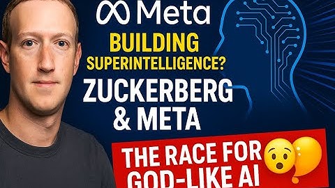 Zuckerberg & Meta Building SUPERINTELLIGENCE? 🤯 (The Race for God-Like AI!)