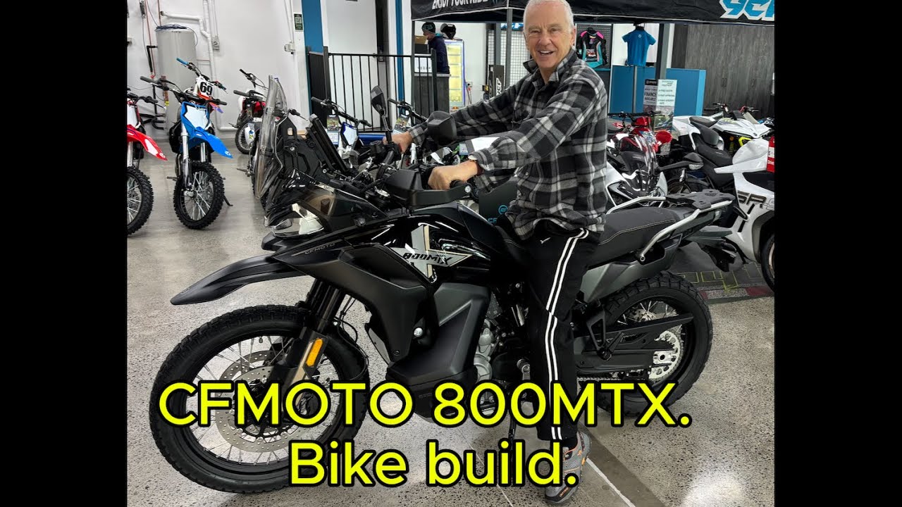Строим зверя: CFMOTO 800MTX с моим приятелем Дэйвом!