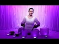 Crown Chakra Activation Sound Bath | Strengthen Clarity,  Intuition, Wisdom | Healing Sounds