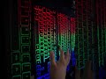 Computer Gaming Keyboard Light Backlit RGB Mute wired keyboard USB