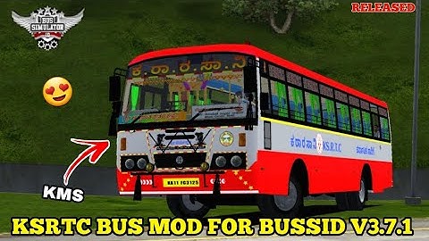DOWNLOAD NEW KMS K.S.R.T.C BUS MOD FOR BUS SIMULATOR INDONESIA V3.7.1 #bussidmods