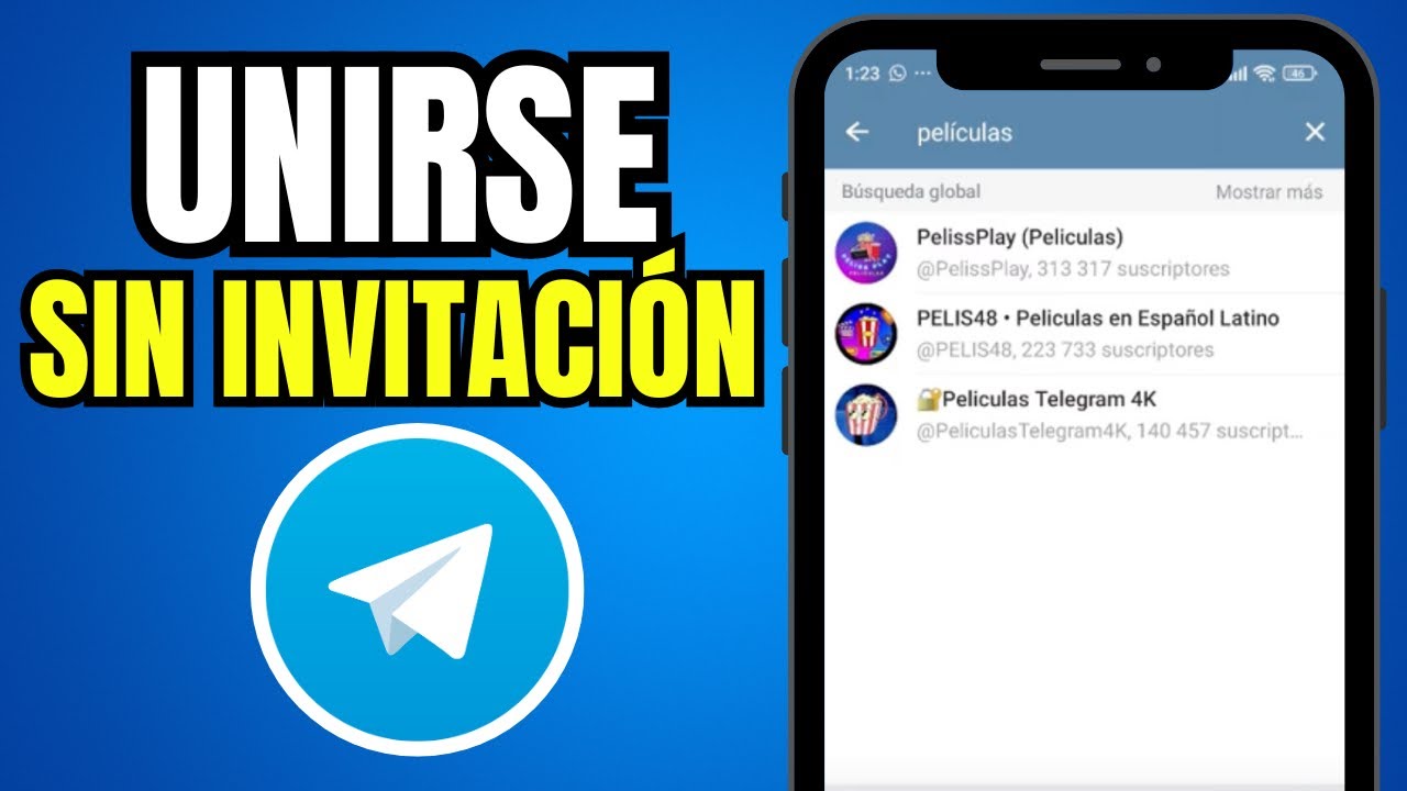 Cómo Unirse al Canal Privado de Telegram SIN Enlace de Invitación ...