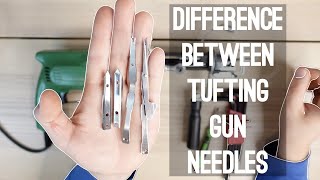 Difference Between Tufting Gun Needles: Scissors Not Cutting?