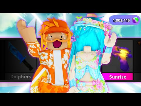 Unboxing SUNRISE in mm2 (Unboxing Challenge w / @DuxterTheGod)
