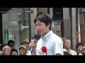 青年　小泉進次郎氏　地元村祭りでの神あいさつ （31歳当時）