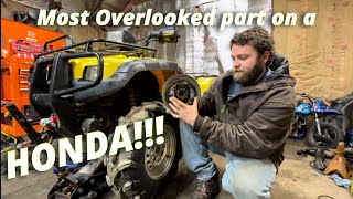 Honda Rubicon 500 Repair: Rusted Wheel cylinders!