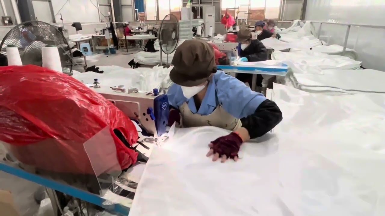 How to sew a fire blanket? EN1869 certificate Emergency Fire Blanket Fireproof Blanket factory.