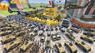 5 Star Army Attacks Franklin's Golden House | Indian Bike Driving 3D: Army vs. Golden Franklin😱 screenshot 1