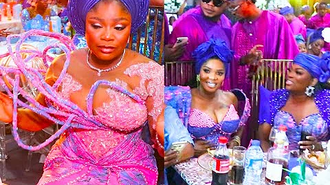 How Iyabo Ojo, Funke Akindele,& Eniola Ajao Stunned in Style at Skit Maker Kamo State’s Wedding!