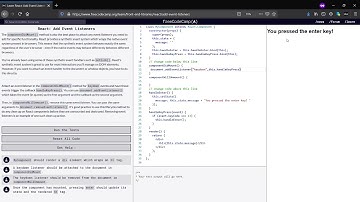 React Add Event Listeners -freeCodeCamp.org(Day-12)