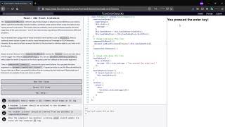 React Add Event Listeners -freeCodeCamp.org(Day-12)