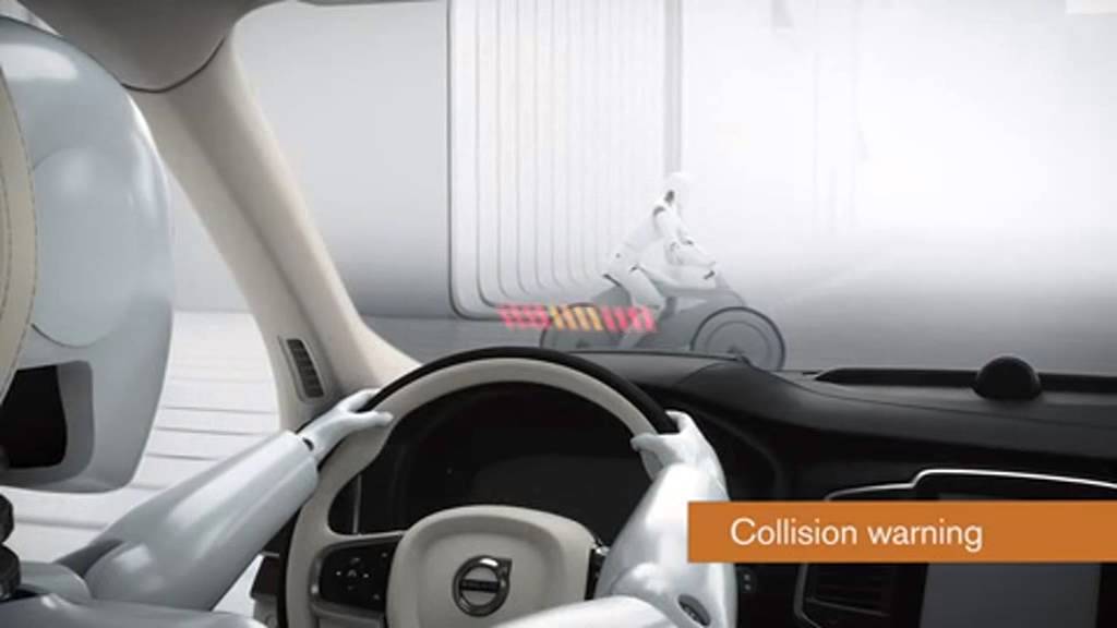 Volvo XC90 - Collision Avoidance by City Safety - YouTube