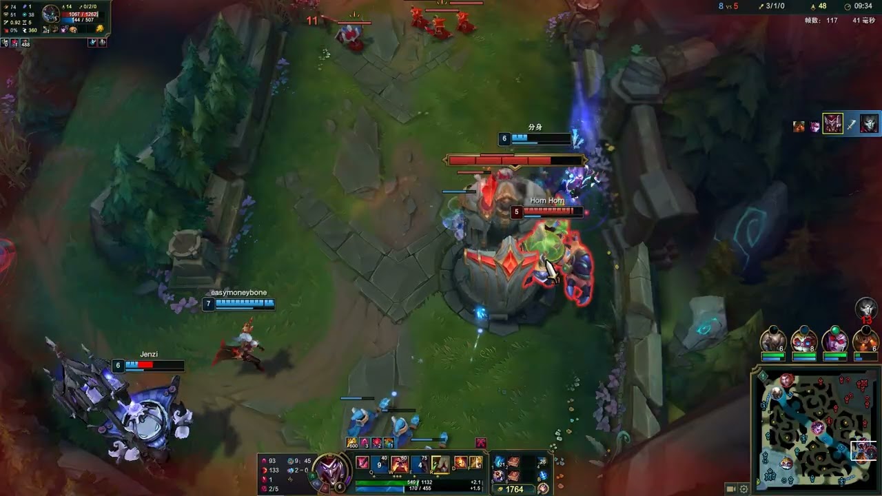 英雄联盟美服Rank Solo——shaxing——小丑 jg 14/4/13