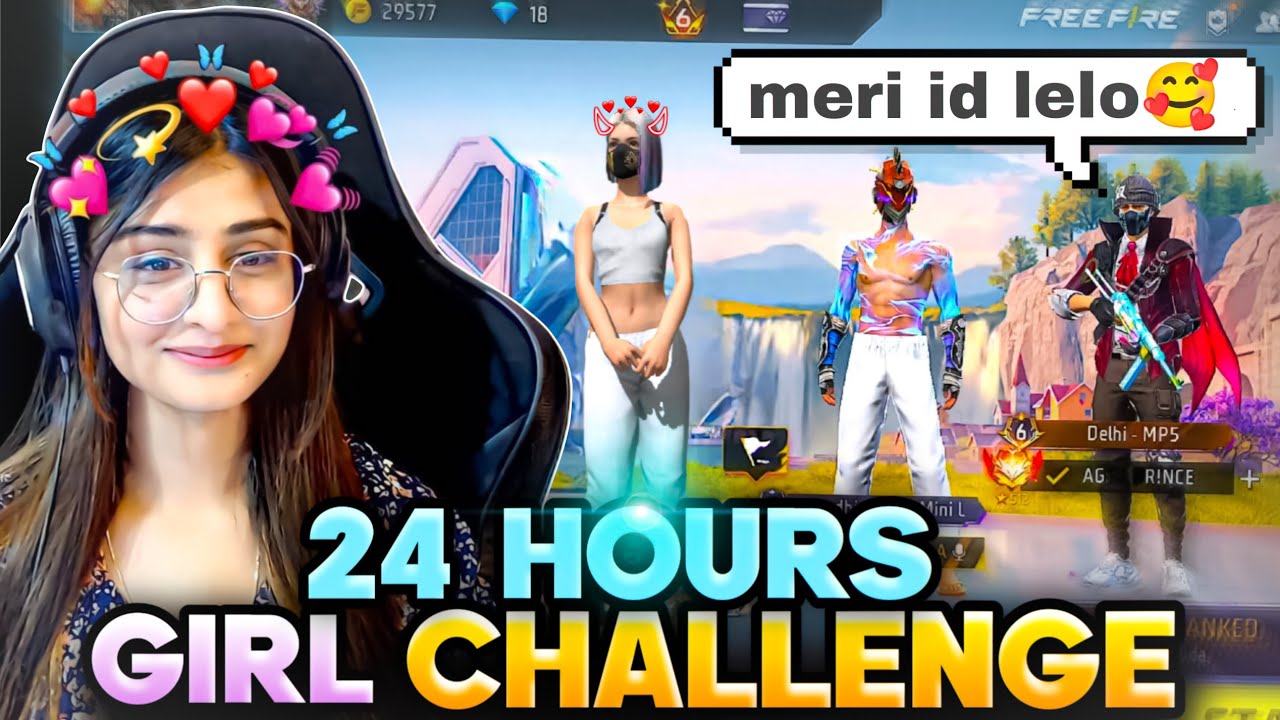 I Became A Girl In Free Fire For 1 Day!