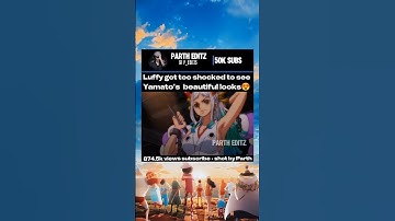 Luffy got too shocked to see Yamato