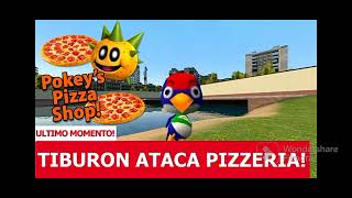 Último Momento Un Tiburón Ataca La Pizzería De Pokey