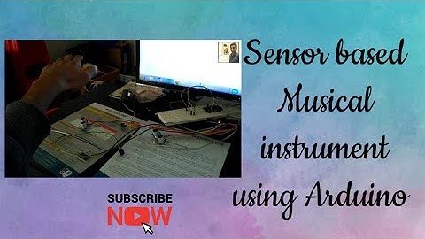 Sensor based Musical instrument using Arduino | Patel Aakash | Techmark8