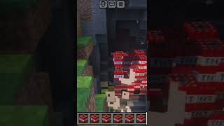 tnt blast #Minecraft#video.