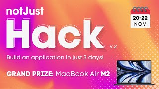 Build a Mobile App in just 3 days! notJust Hack 2023