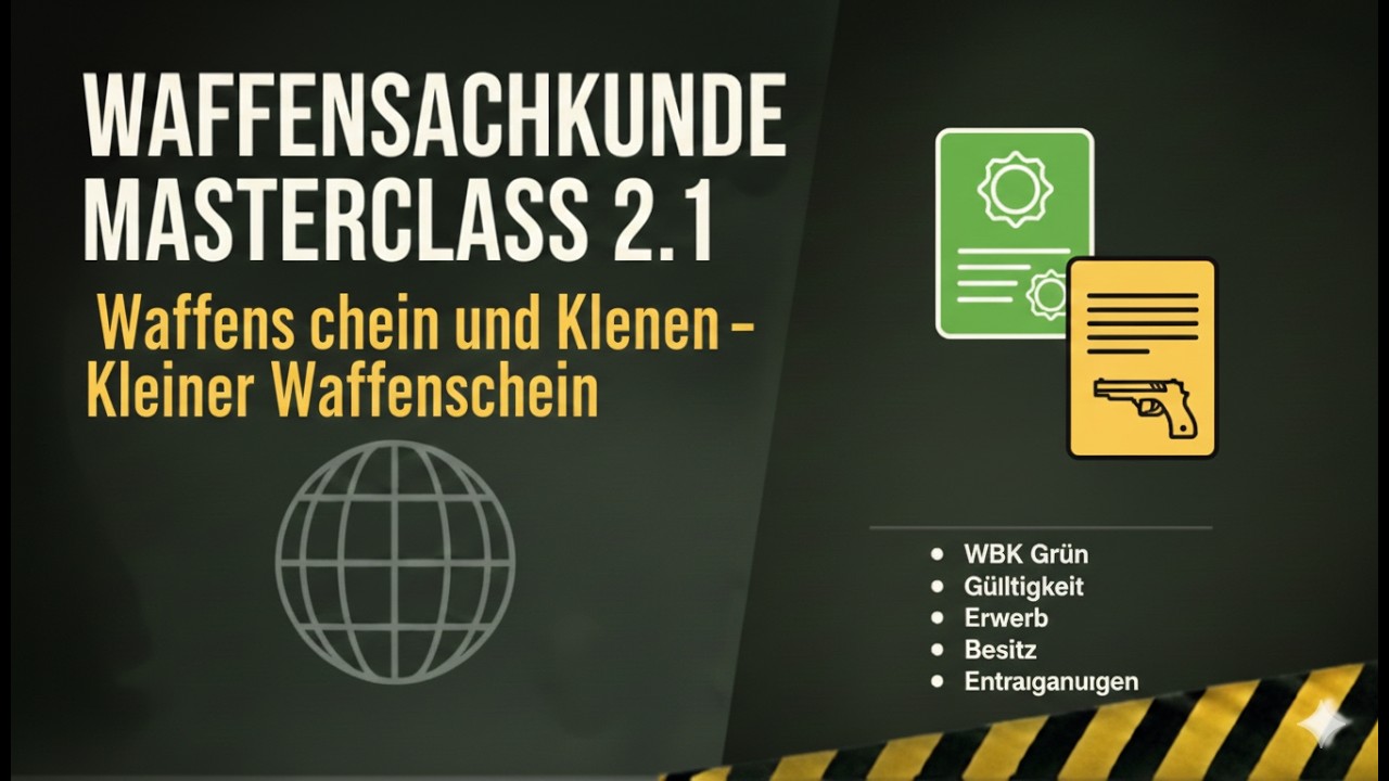 Waffenbesitzkarten Grundlagen