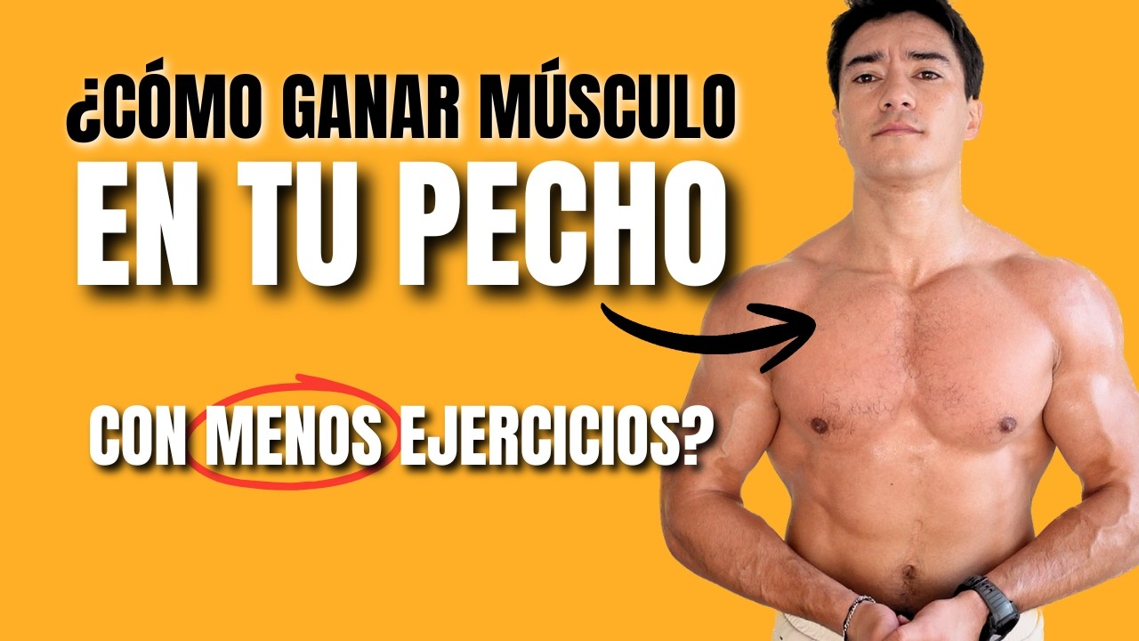 Mi rutina para GANAR MÚSCULO en PECHO y ESPALDA
