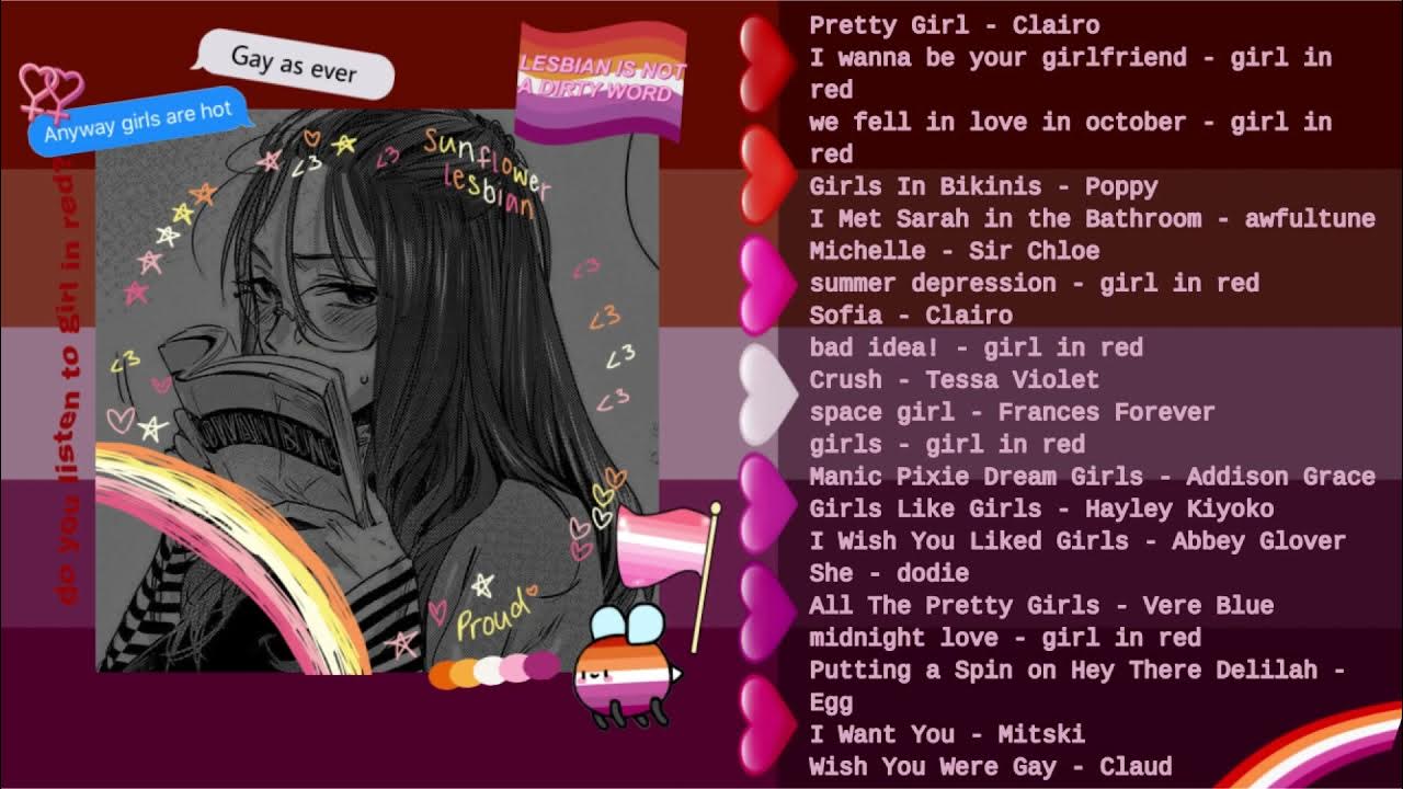 Do you listen to Girl in Red A lesbian coded playlist YouTube