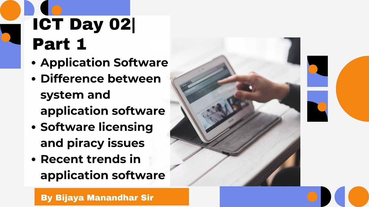 Introduction to Application Software| Day 2| Part 01 - YouTube