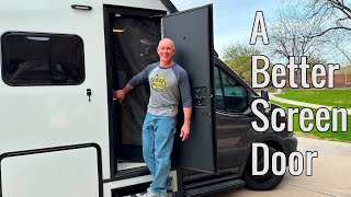 Building A Better RV Screen Door!