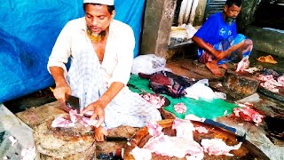 Goat Meat Cuts. Goat Meat Cutting Skill And Selling Process