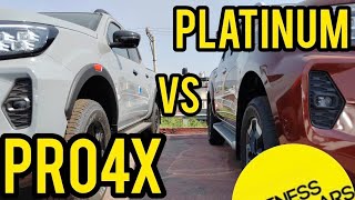 Frontier PRO4X VS  PLATINUM  cuál es mejor⁉ reseña rápida ✅